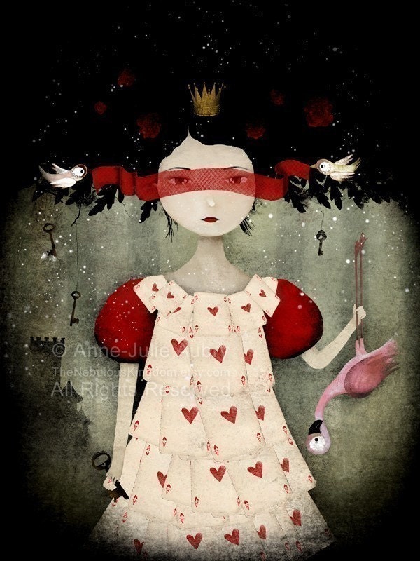 The Queen of Hearts 36/100 - Deluxe Edition Print