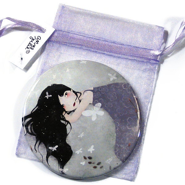 Les Papillons - Pocket Mirror