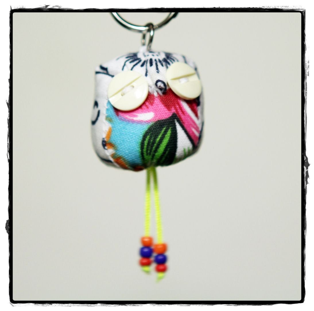 Hand-stiched owl Needle Felted owl Gift Idea eco-friendly kids children, natural wool toy fun decorations for handbag