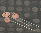 Triple Treat--A set of 3 Urban Garden Stakes--One each of Round, Oval and Rectangular--Customized Plant or Herb Markers