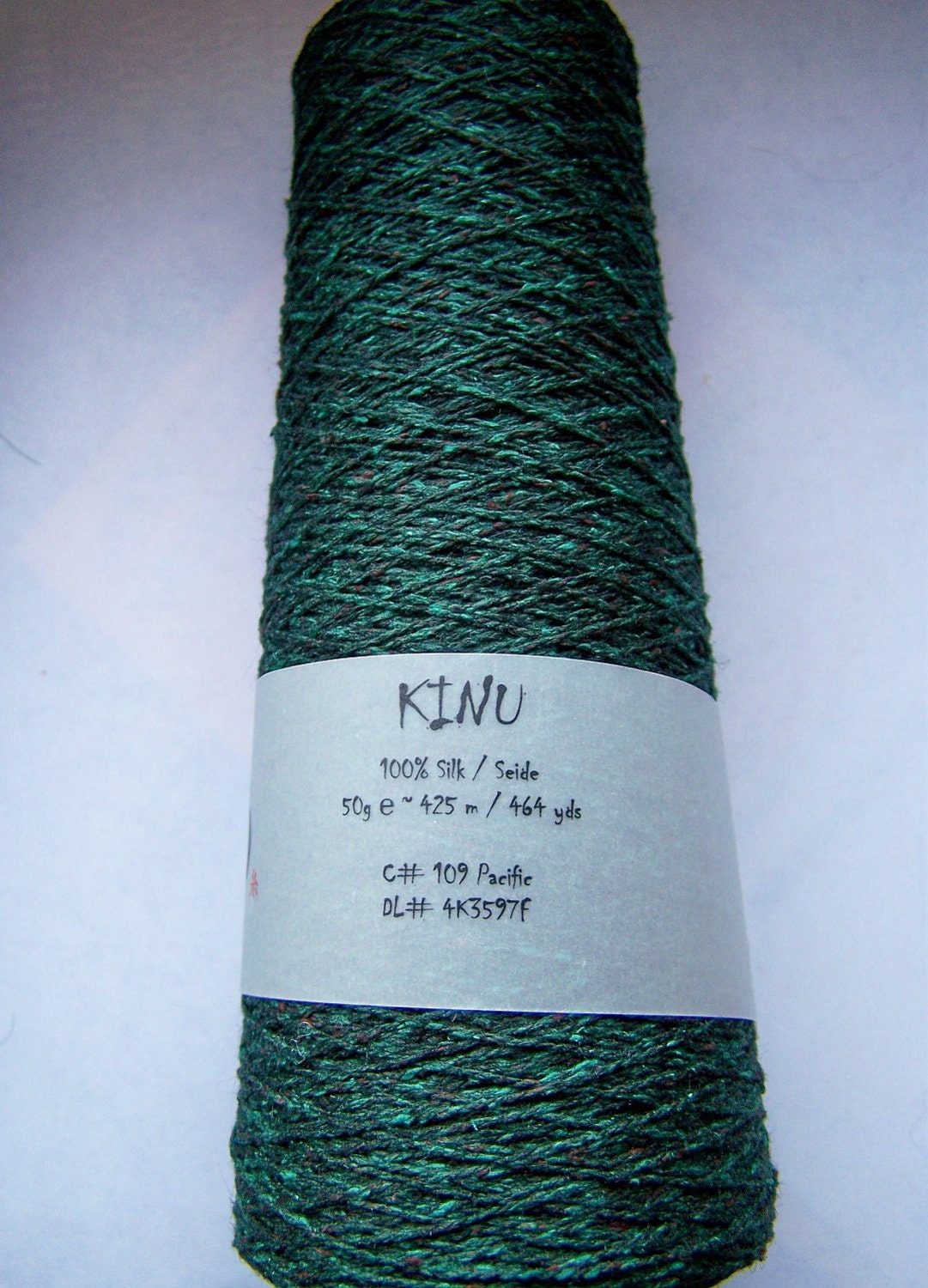 Lace yarn KINU pacific Pure SILK from ITO yarns 50g