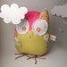 Nora the owl - Handmade in Italy