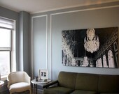 Paris Photography - Hall of Mirrors in Versailles France  - 60x40 photograph on gallery wrap canvas - French home decor