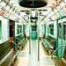 Mint Green New York City Subway Photography - NYC Subway 8x10 Fine Art Photograph - new york city wall art - subway art - train photography