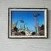 Mid Century Japanese Bark Art Dimensional Fish Painting