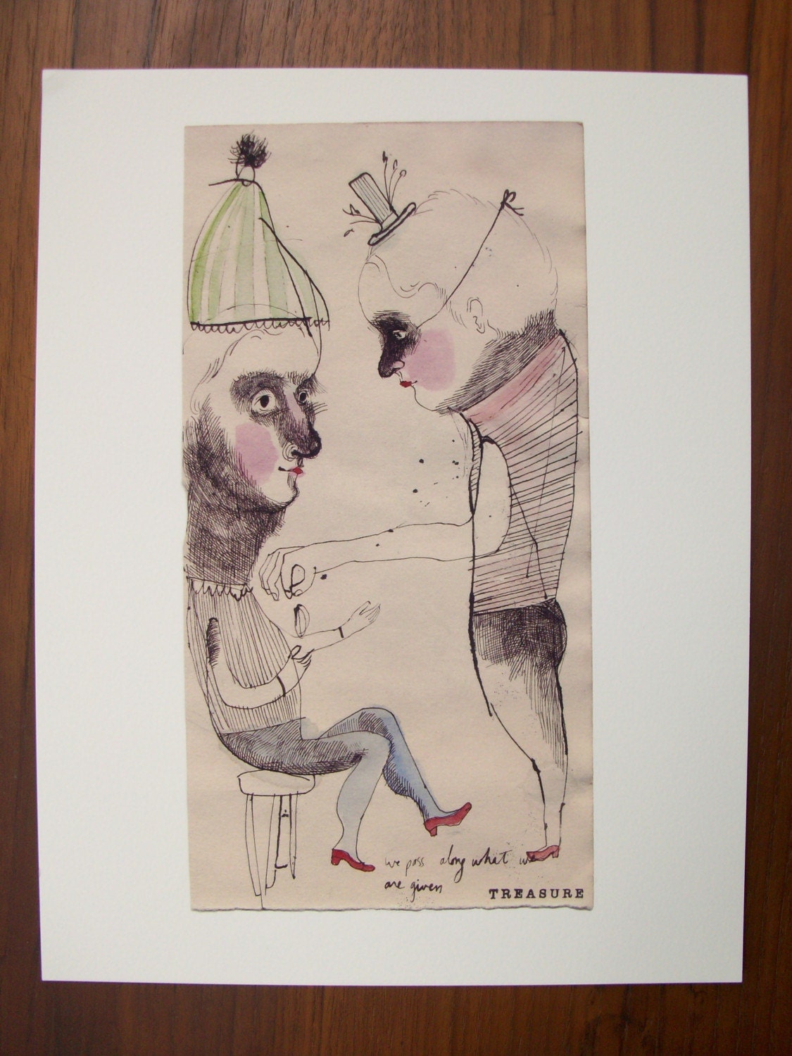 Archival print of We Pass Along What We Are Given