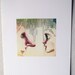 archival art print, NOSE TO NOSE, 8.5 x 11