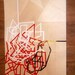 ORIGINAL collage painting called Tangled up