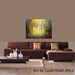 on Sale Original Abstract XLarge Palette Impasto Painting Trees Landscape SUMMER AFTERNOON 48x36 by Luiza Vizoli