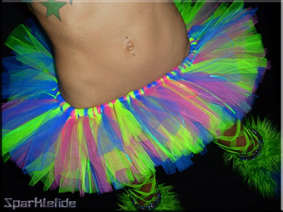 PLUR Rave TuTu Skirt