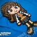 Hermione Granger Harry Potter Bead Sprite Pixel Art Decoration