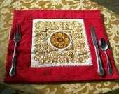 RED CIRCLE Placemats