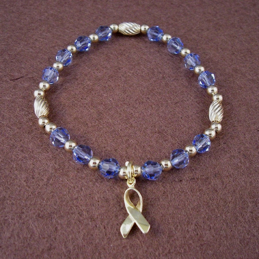 Prostate Cancer Awareness Macrame Bracelet Wth Lght Blue - Etsy UK