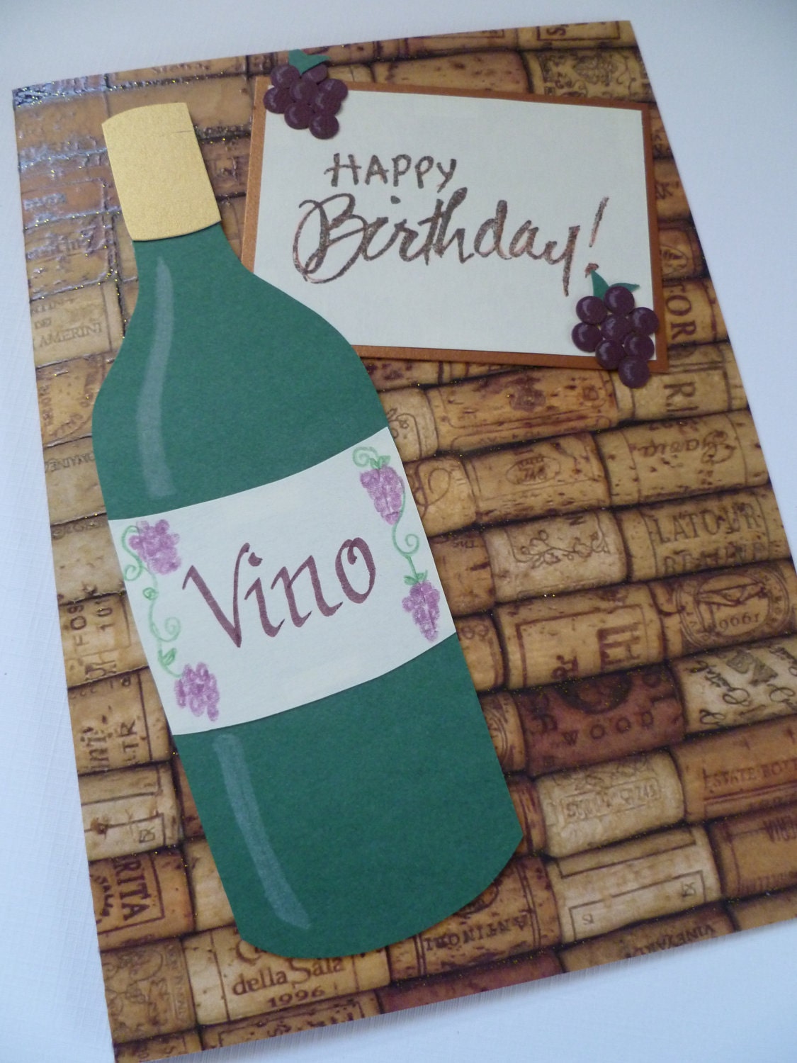 Wine Lovers Birthday Vino Card