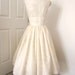 Vintage Inspired Lace Wedding Dress Tea Length