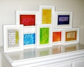 LDS Young Women Values 4x6 prints (all eight values)