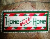 Home Sweet Home - Christmas colors