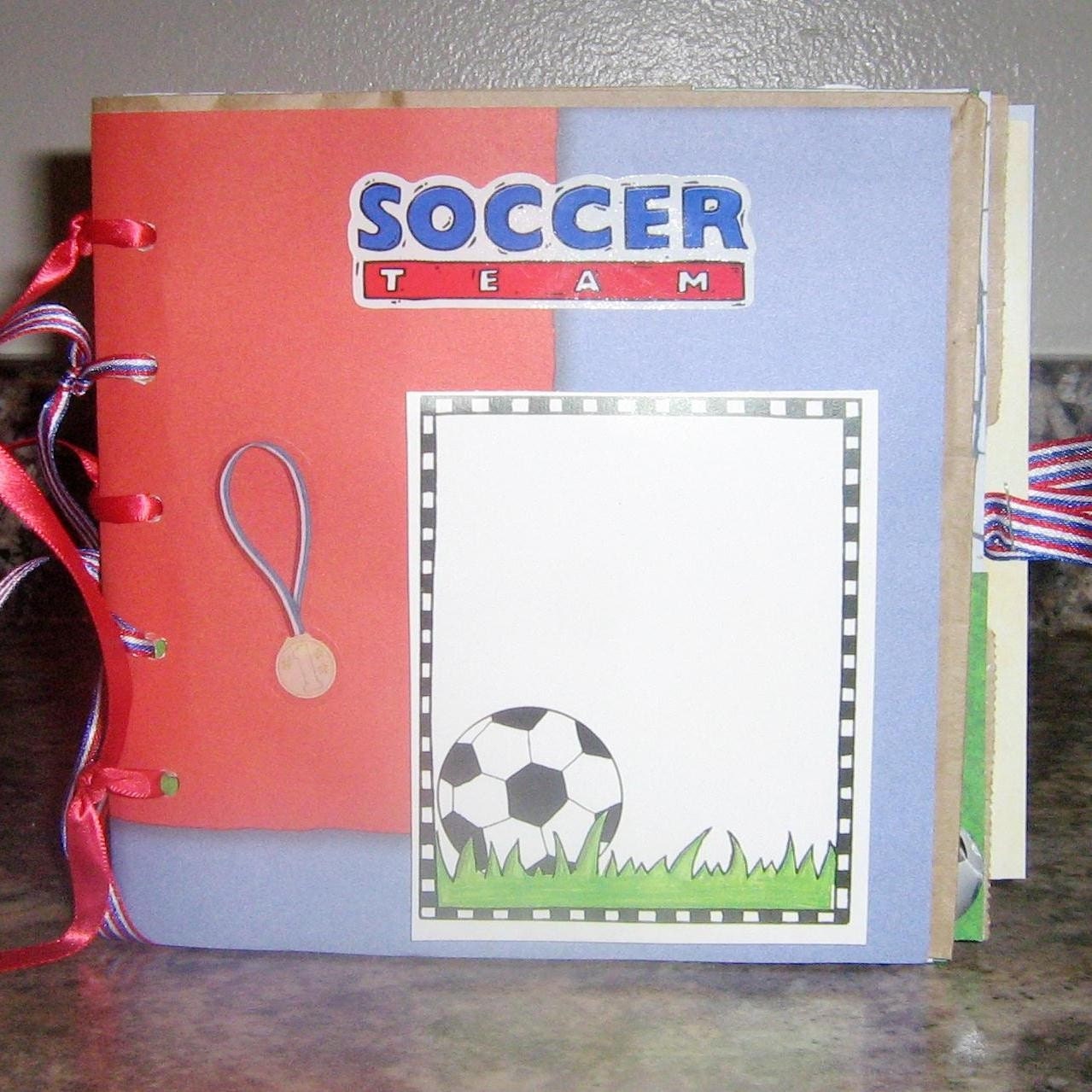 Soccer Mini Paper Bag Album