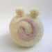 Pumpkin Toy, Felt Wool Mouse Waldorf Doll Felted All Natural Eco Friendly Boy Girl Children Kids Waldorf - Easter Gift