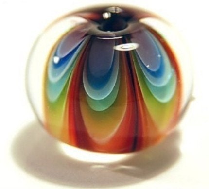 Tutorial - Rainbow Petal Lampwork Bead