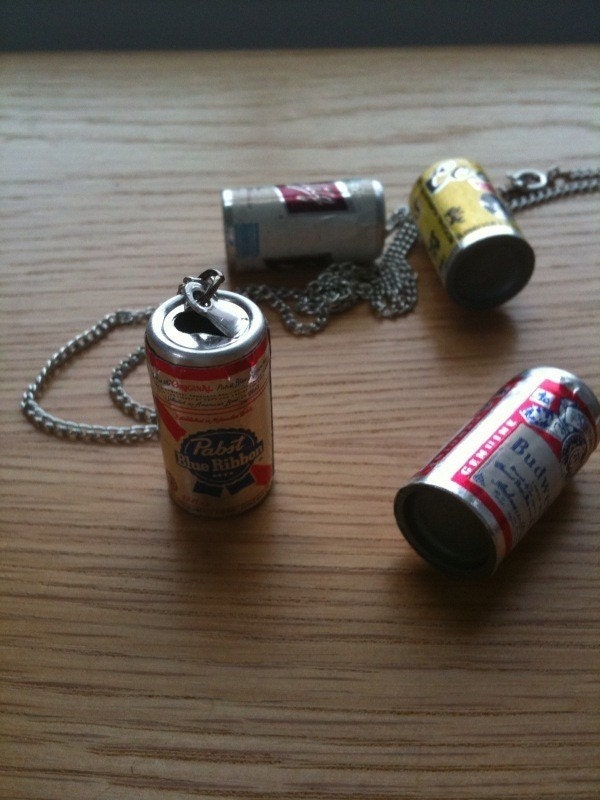 crack open a cold one necklace