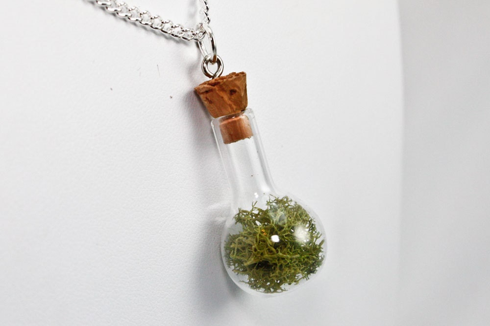 Tiny Terrarium Necklace