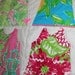 Shift Dress Baby Blanket made with Lilly Pulitzer Fabric