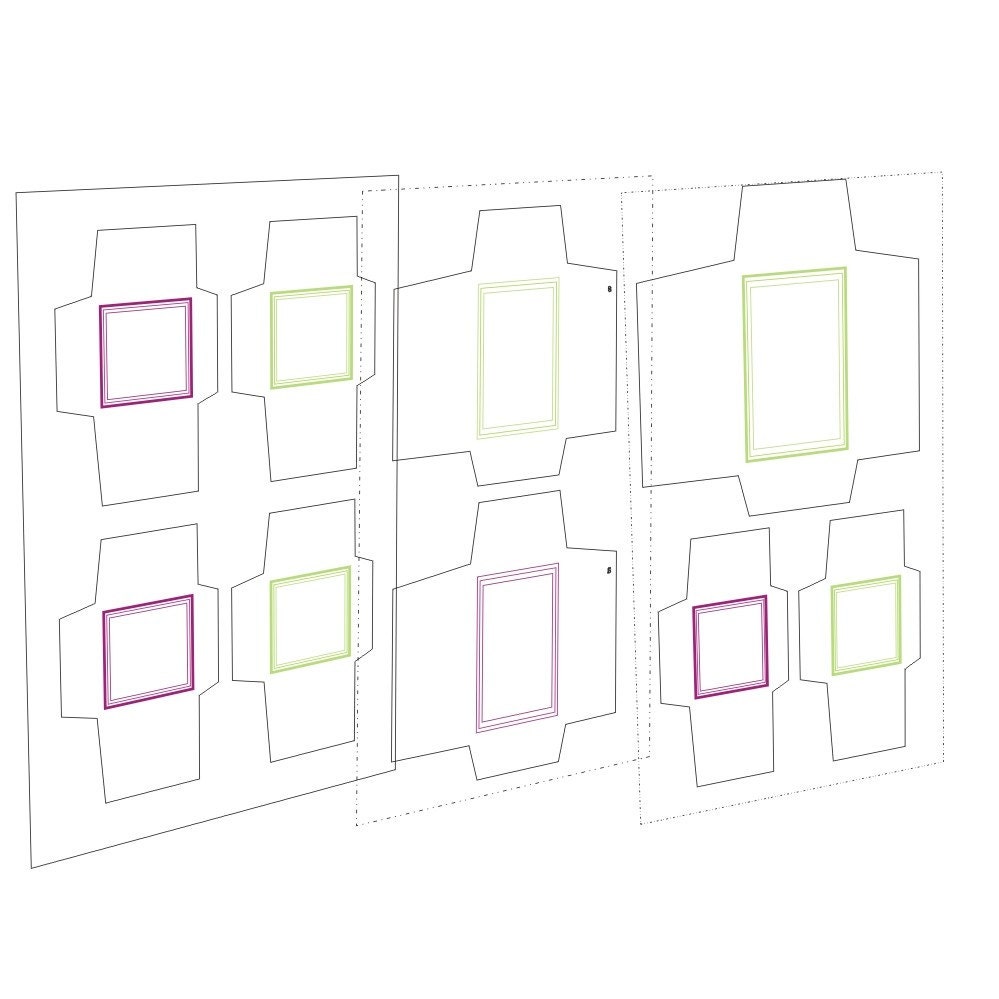 Printable Seed Envelopes Assortment Large and Small Packets