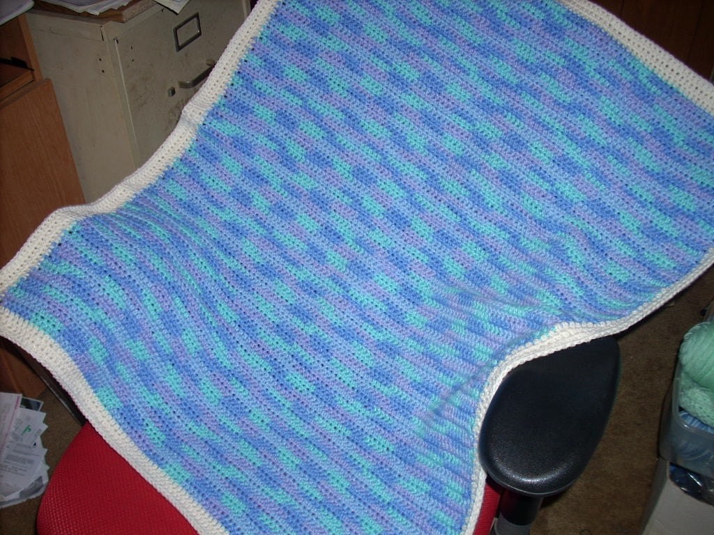 Bordered Baby Blanket 2