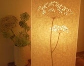 Tall Oval Cow Parsley Table Lamp
