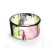 Personalized Keepsake Chunky Photo Bangle Bracelet, Resin