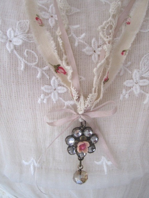 Reserved for Patti Shabby Chic Necklace