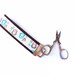 Wristlet Travel Sew Scissor Key Fob Key Lanyard Chain - Brown Owl Toss