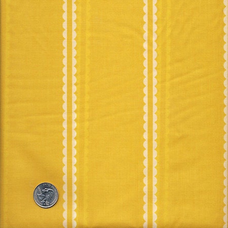1/2 Yard : Little Folks Voile -  Pastry Line - Saffron Goldenrod Gold Yello VAH09 54" Anna Maria Horner for FreeSpirit Quilt Fabric