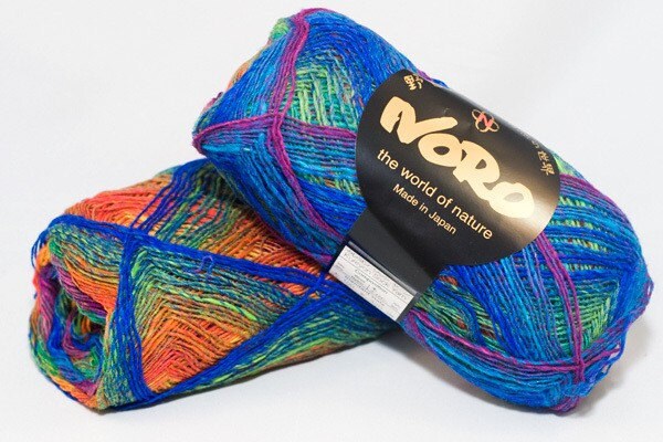 Sale Noro Kureyon Sock Yarn 182 Rainbow Colors Wool By Viasplace