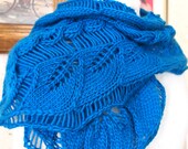 Lacy Vine PDF Hand Knit Scarf Pattern