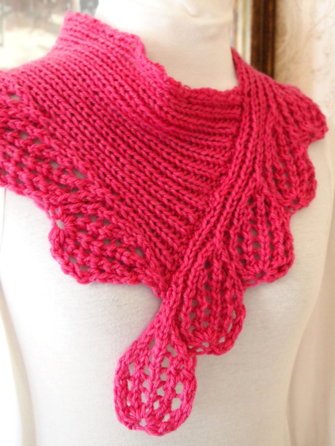 Boysen Berry Cowl PDF Hand Knitting Pattern