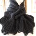 Sprigs PDF Hand Knitting Scarf Pattern