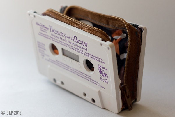 Beauty & The Beast cassette wallet