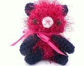 Magenta Teddy Bear Amigurumi