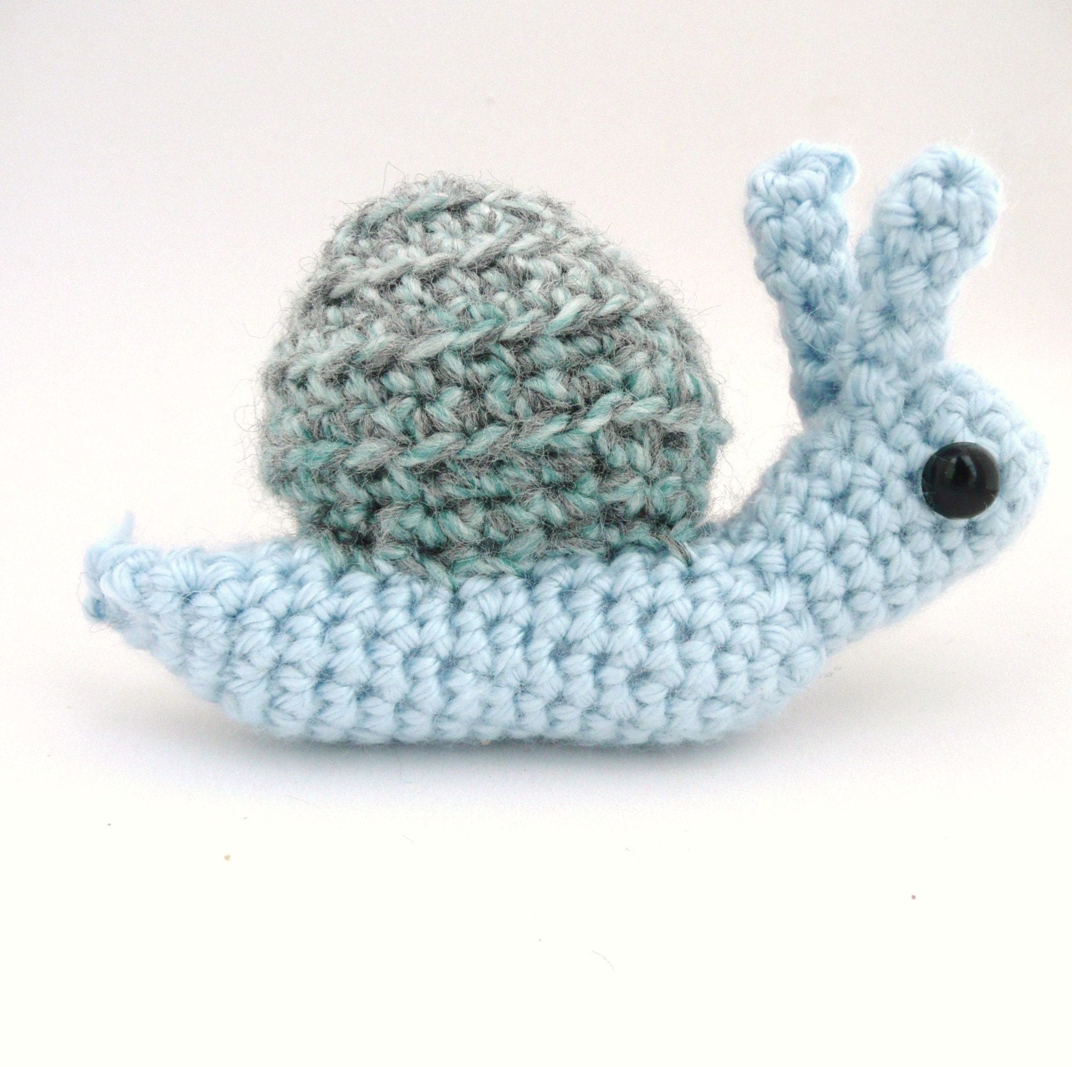 Amigurumi Snail, Blue