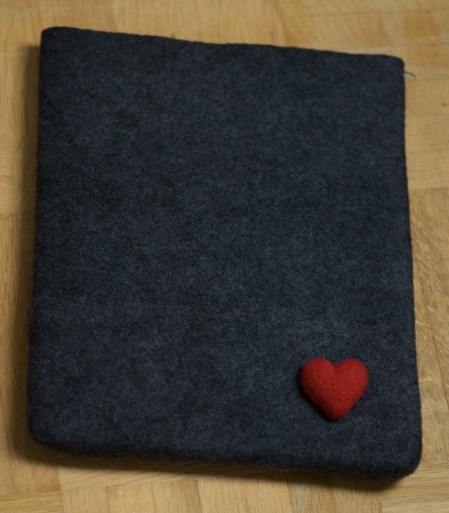 Valentines Day - iPad Felt Sleeve / Case - The Heart Edition