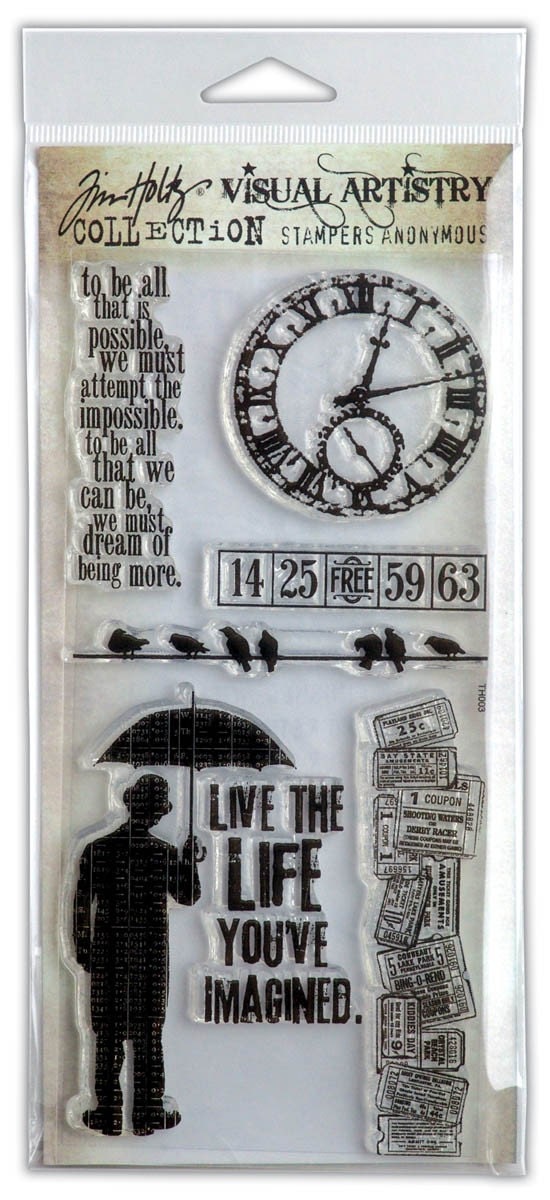Tim Holtz Visual Artistry Clear Stamps by AlteredImagination