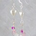 Hearts and crystals for Valentine's Day
