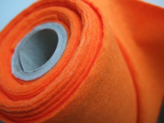 Pumpkin Felt x 1metre