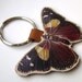Beautiful Leather Butterfly Keychain