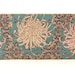 Leather cuff/ wallet wristband - Chrysanthemum