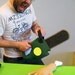 Army Green Chainsaw and Severed Hand