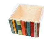 The Original Modern Library Storage Bin, Stylish Storage for cd's, dvd's, magazines, and other much loved clutter