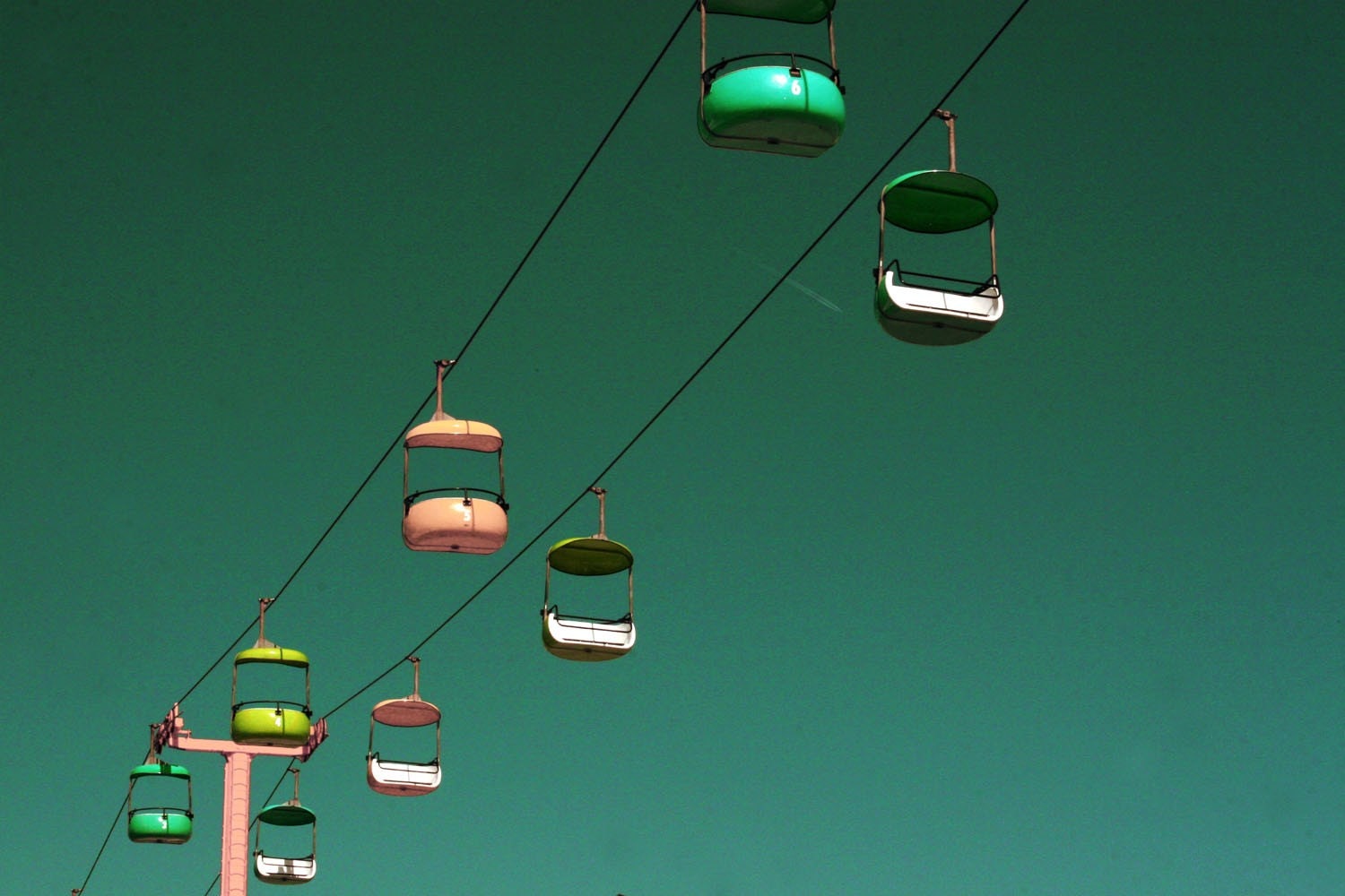 Skycab, 8x10 Metallic Print, Edition of 50